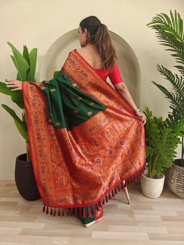 Green_Art_Silk_Saree_For_Women