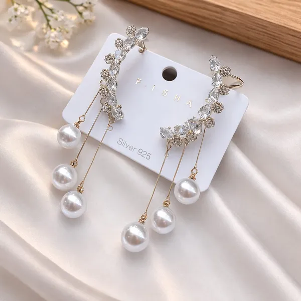 Gold_Plated_Pearl_Drop_Earrings_for_Women_|_Crystal_Zircon_Long_Dangle_Earrings_|_Elegant_Bridal_Party_Wear_Jewelry