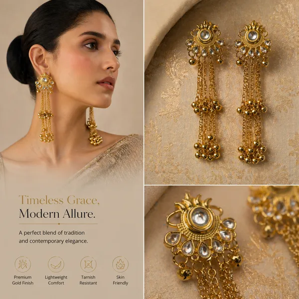 Kashmiri_Gold_Plated_Long_Jhumka_Earrings_for_Women_|_Kundan_Stone_Ethnic_Chandbali_Style_Earrings_|_Stylish_Party_Wear_&_Wedding_Jewelry_for_Women_&_Girls