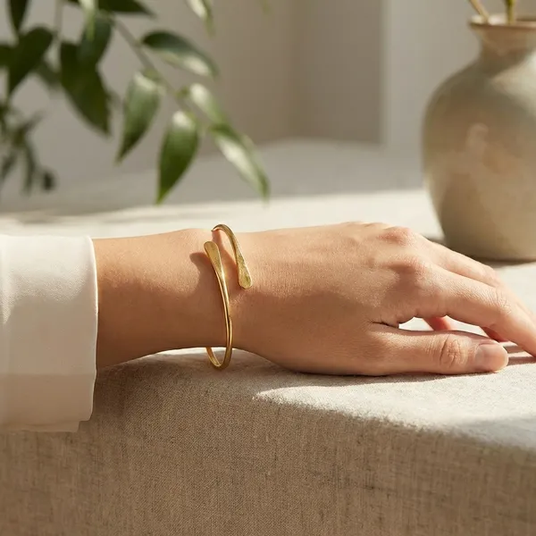Minimal_Gold_Plated_Open_Cuff_Bracelet_for_Women_|_Adjustable_Bangle_|_Trendy_Korean_Style_Bracelet_|_Lightweight_Daily_Wear_Jewelry