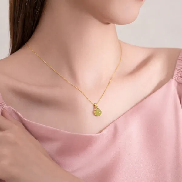 Minimal_Gold_Plated_Green_Stone_Pendant_Necklace_for_Women_|_Elegant_Small_Drop_Chain_|_Lightweight_Daily_Wear_Jewelry