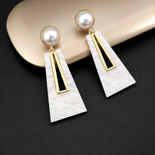 Korean_Style_Pearl_Drop_Earrings_for_Women_|_Gold_Plated_Geometric_Dangle_Earrings_|_Stylish_Lightweight_Daily_Wear_Fashion_Jewellery