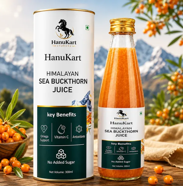 HanuKart_Ayurveda_Sea_Buckthorn_Juice_|_Rich_in_Omega-7,_Vitamin_C_&_Antioxidants_|_Immunity_&_Skin_Glow_|_300ml