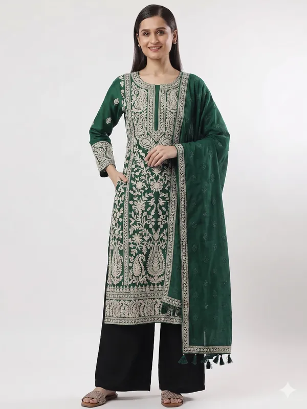 Kohinoorised_Pure_Viscos_Rayon_Palazzo_With_Two_Side_Pockets_With_Miyani_and_Drawstring_Black