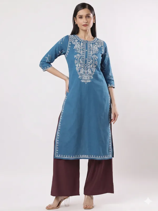 Kohinoorised_Pure_Viscos_Rayon_Palazzo_With_Two_Side_Pockets_With_Miyani_and_Drawstring_Coffee