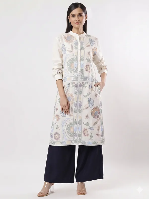 Kohinoorised_Pure_Viscos_Rayon_Palazzo_With_Two_Side_Pockets_With_Miyani_and_Drawstring_Navy_Blue