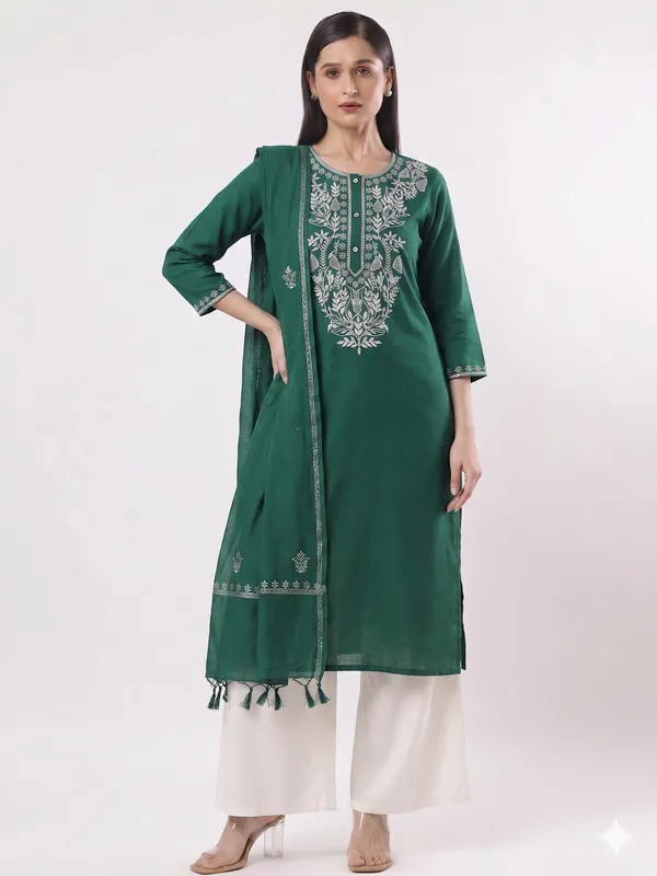 Kohinoorised_Pure_Viscos_Rayon_Palazzo_With_Two_Side_Pockets_With_Miyani_and_Drawstring_Off_White