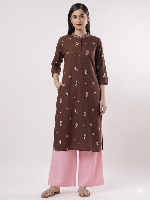 Kohinoorised_Pure_Viscos_Rayon_Palazzo_With_Two_Side_Pockets_With_Miyani_and_Drawstring_Peach