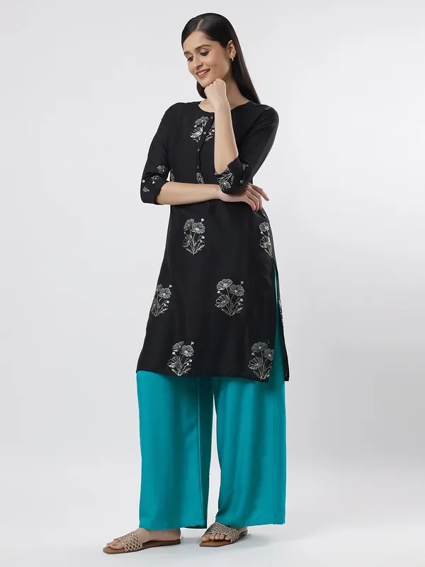 Kohinoorised_Pure_Viscos_Rayon_Palazzo_With_Two_Side_Pockets_With_Miyani_and_Drawstring_Rama_Green