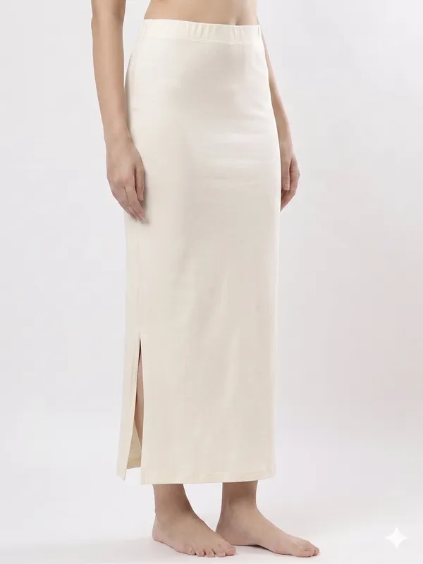 Off_White_Saree_Shapewear