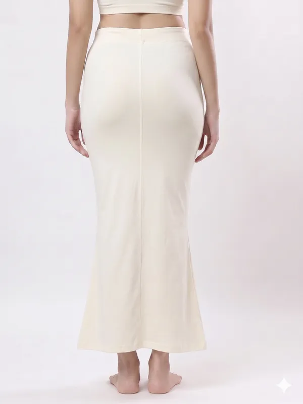 Off_White_Saree_Shapewear