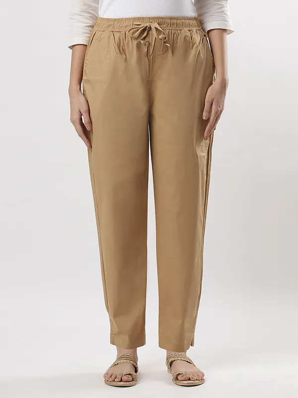 Kohinoorised_Stretchable_Cotton_Pants_With_Drawstring_and_Two_Side_Pockets_(Shrinkage_Free)_Dark_Skin