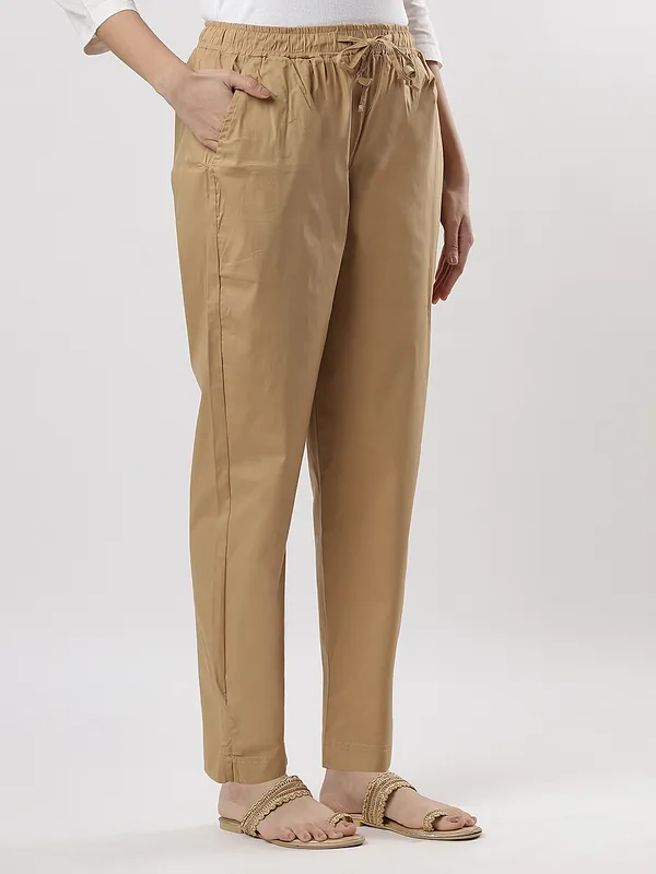 Kohinoorised_Stretchable_Cotton_Pants_With_Drawstring_and_Two_Side_Pockets_(Shrinkage_Free)_Dark_Skin