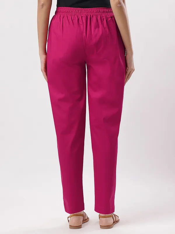 Kohinoorised_Stretchable_Cotton_Pants_With_Drawstring_and_Two_Side_Pockets_(Shrinkage_Free)_Rani