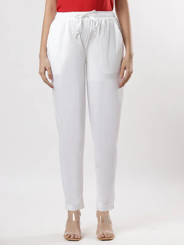 Kohinoorised_Stretchable_Cotton_Pants_With_Drawstring_and_Two_Side_Pockets_(Shrinkage_Free)_White
