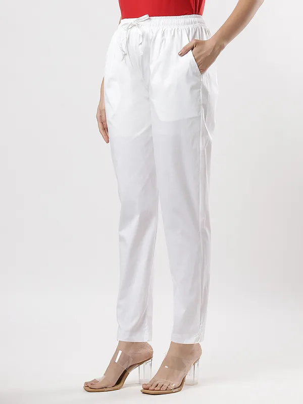 Kohinoorised_Stretchable_Cotton_Pants_With_Drawstring_and_Two_Side_Pockets_(Shrinkage_Free)_White