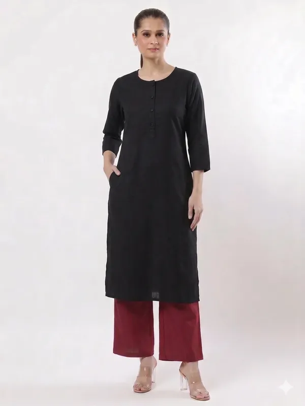 Maroon_Wide_Leg_Pants