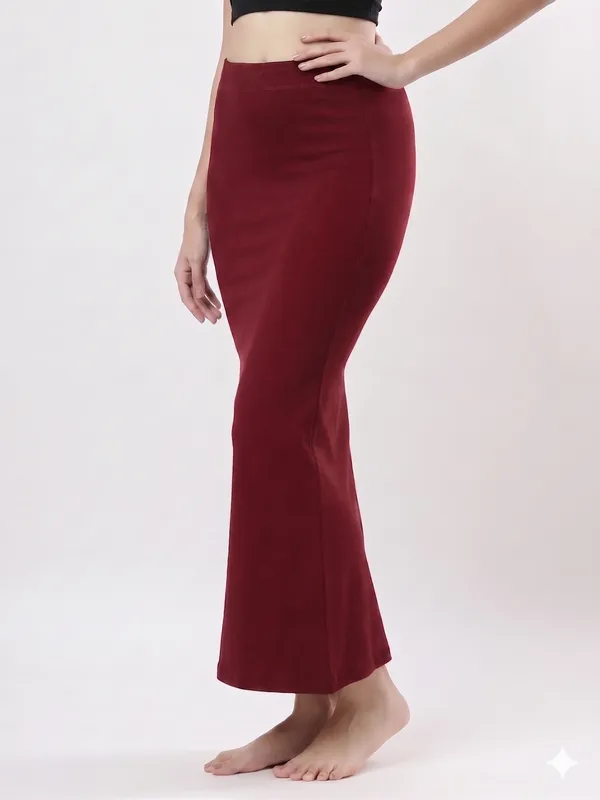 Maroon_Saree_Shapewear
