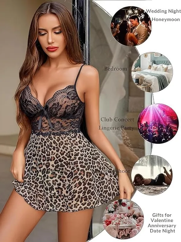 Multicolour_Soft_Net_Or_Polyester_Lingerie_Set_For_Women