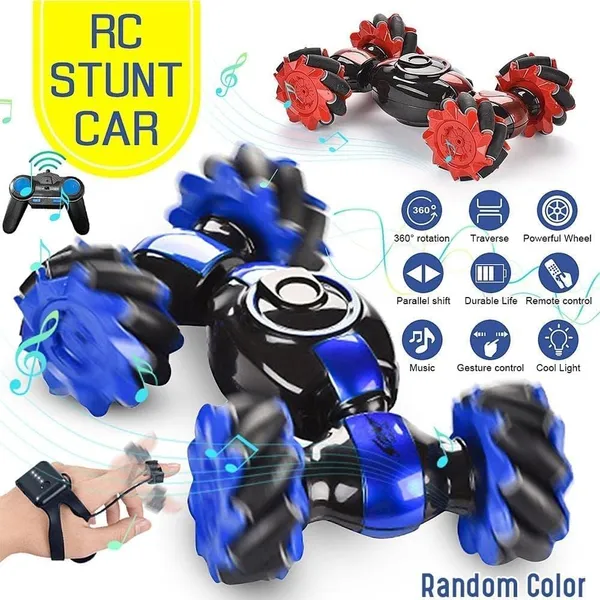 Rc_Stunt_Car_With_Gesture_Control_Watch