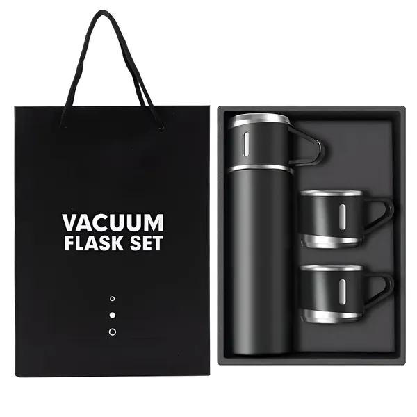 Stainless_Steel_Vacuum_Flask_Travel_Thermos_Set_With_Insulated_Cups