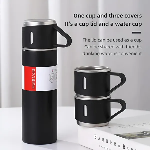 Stainless_Steel_Vacuum_Flask_Travel_Thermos_Set_With_Insulated_Cups