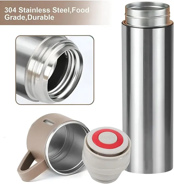 Stainless_Steel_Vacuum_Flask_Travel_Thermos_Set_With_Insulated_Cups