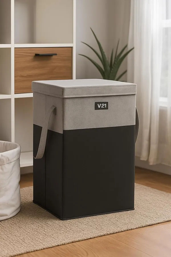 Foldable_Laundry_Hamper_With_Lid_And_Handles