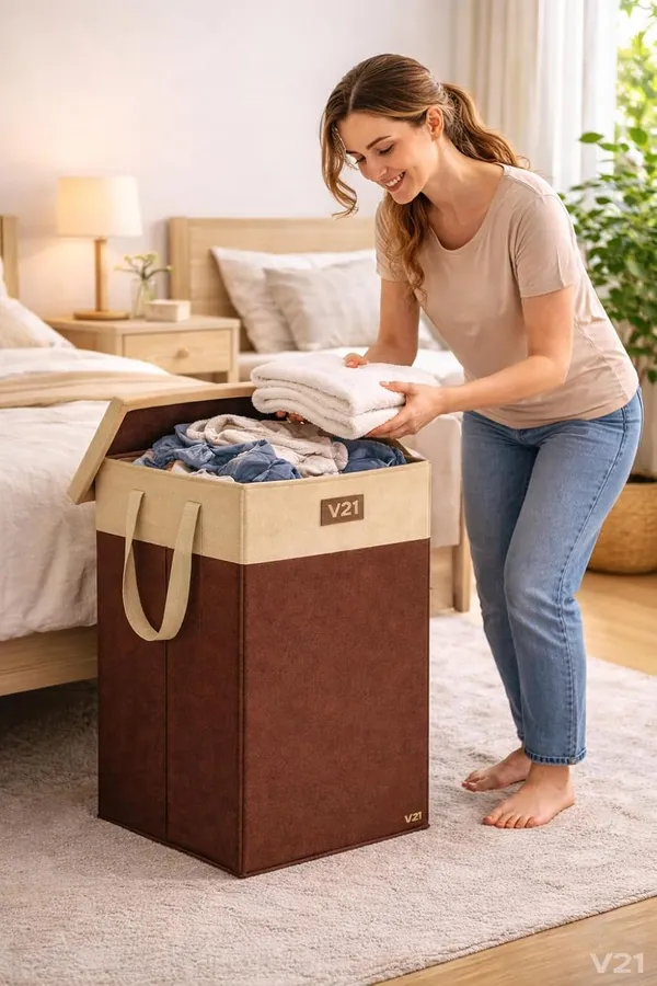 Foldable_Laundry_Hamper_With_Lid
