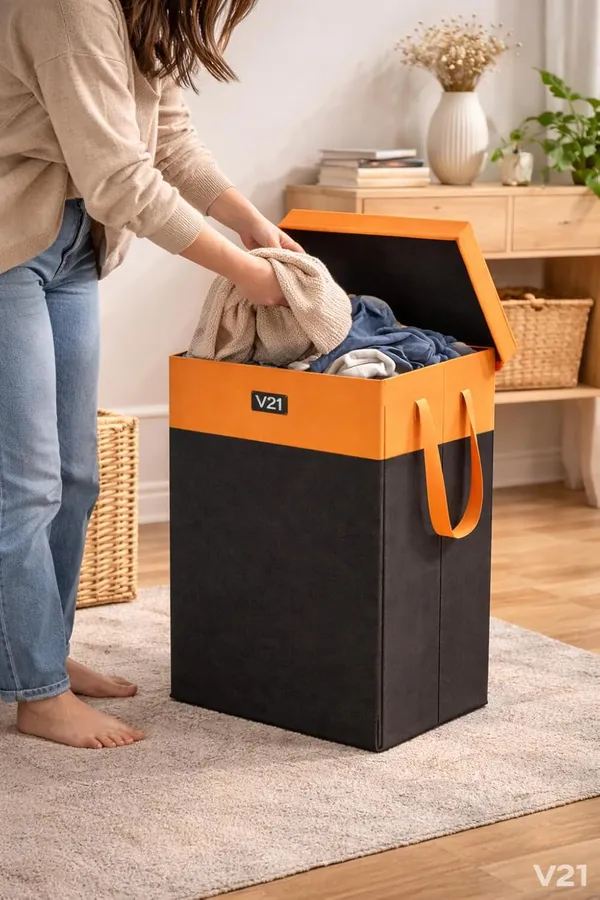 Foldable_Laundry_Hamper_With_Lid