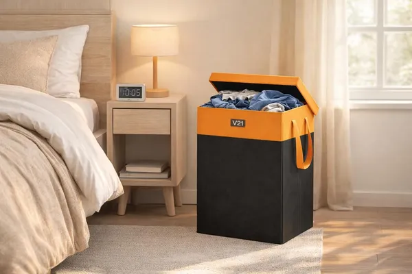 Foldable_Laundry_Hamper_With_Lid