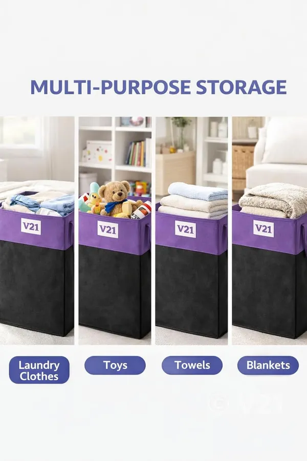 Foldable_Laundry_Hamper_With_Lid