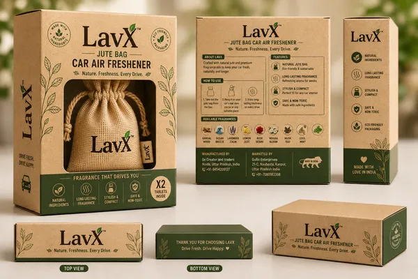 LavX™_Jute_Bag_Car_Air_Freshener_|_Long_Lasting_Natural_Fragrance_|_Eco_Friendly_Hanging_Car_Perfume_|_Multiple_Fragrances