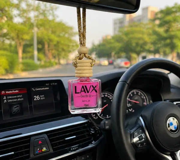 LavX_Lily_Floral_Car_Perfume_|_Premium_Hanging_Bottle_Air_Freshener_|_Long_Lasting_Fragrance_|_10ml