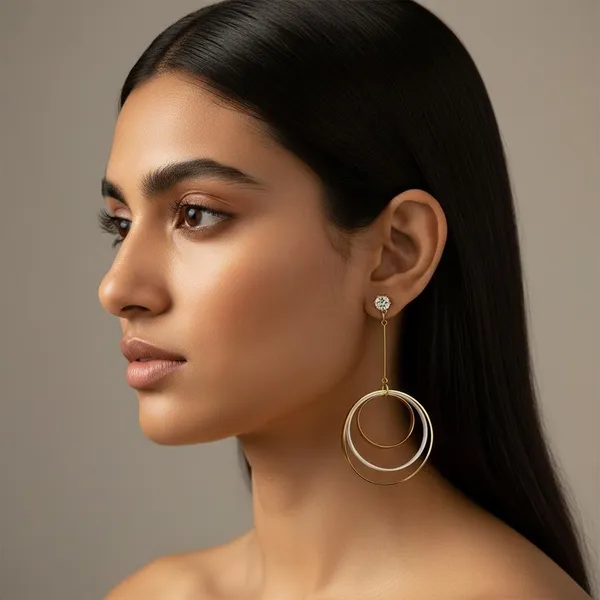 White_Premium_Metal_Earrings_For_Women