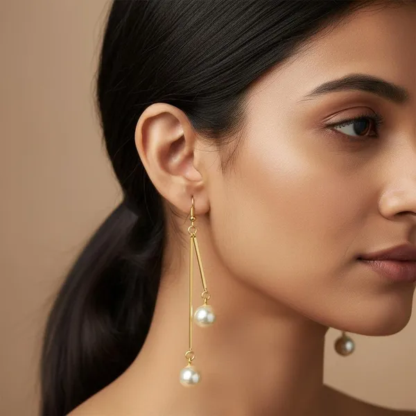 Gold_Premium_Metal_Earrings_For_Women