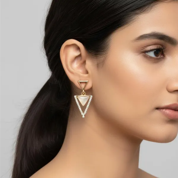 Gold_Premium_Metal_Earrings_For_Women