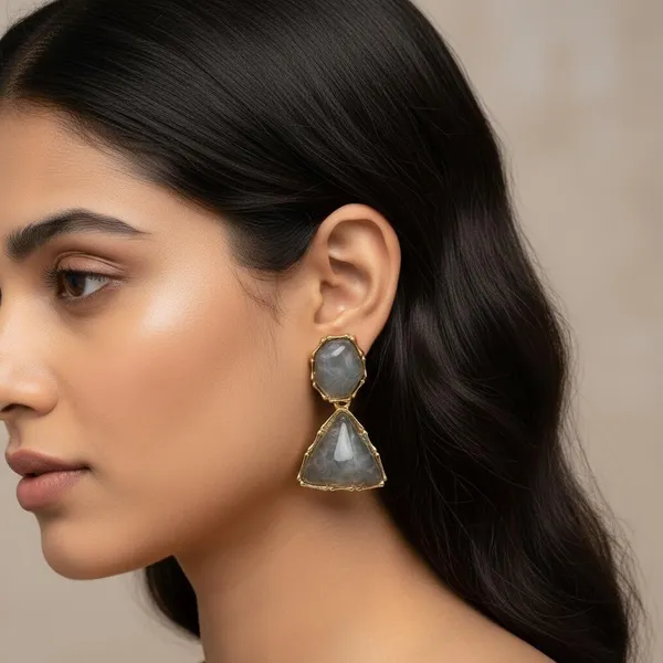 Grey_Premium_Metal_Earrings_For_Women