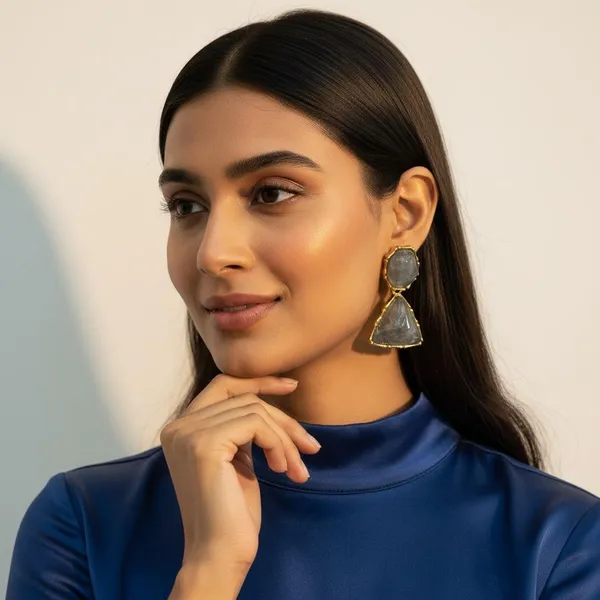 Grey_Premium_Metal_Earrings_For_Women