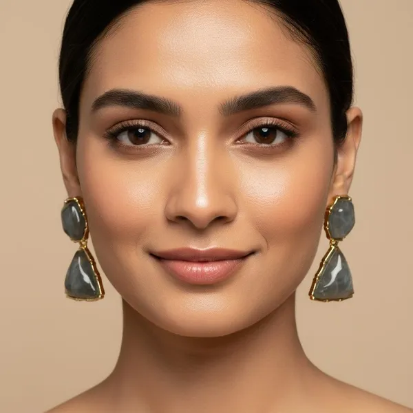 Grey_Premium_Metal_Earrings_For_Women