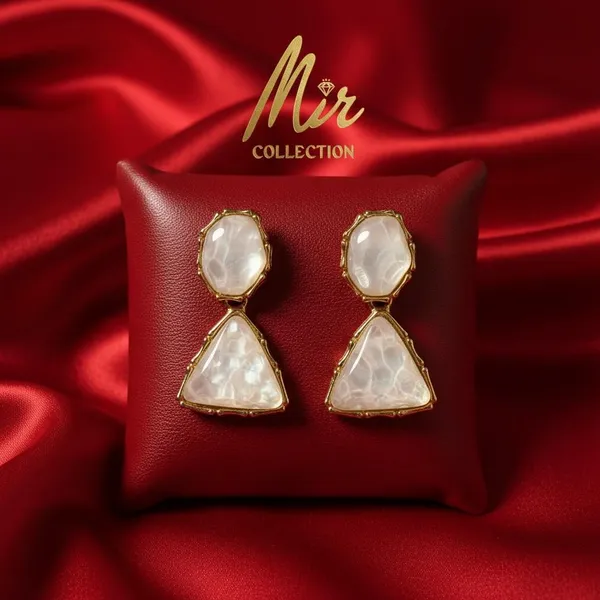 White_Premium_Metal_Earrings_For_Women