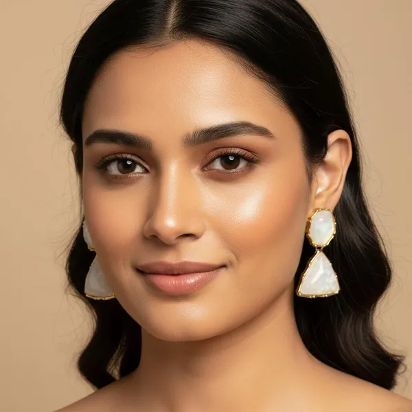 White_Premium_Metal_Earrings_For_Women