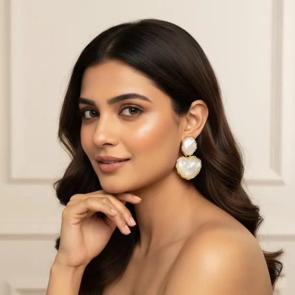 White_Premium_Metal_Earrings_For_Women