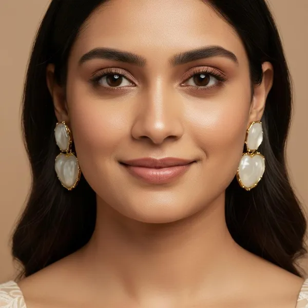 White_Premium_Metal_Earrings_For_Women