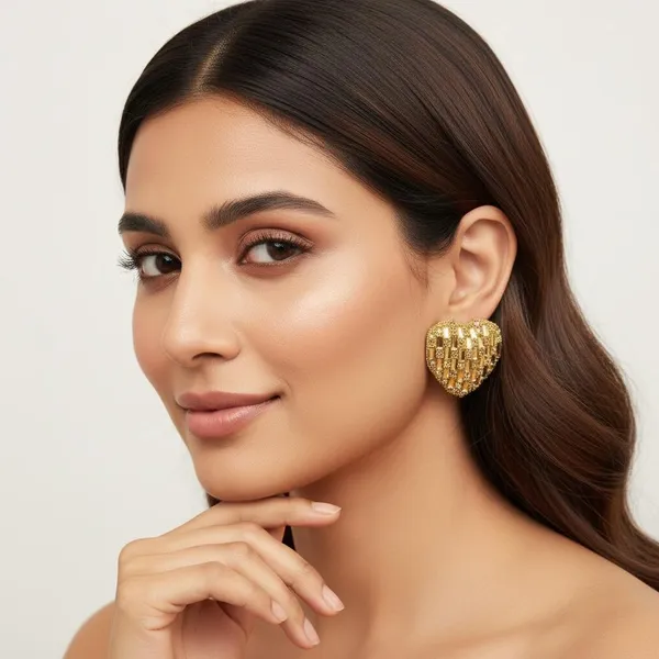 Gold_Premium_Metal_Earrings_For_Women