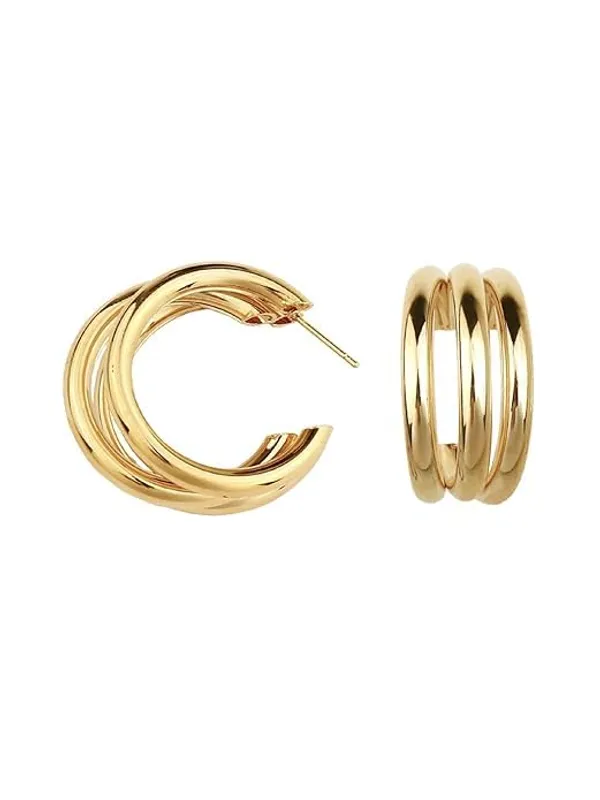Gold_Premium_Metal_Earrings_For_Women