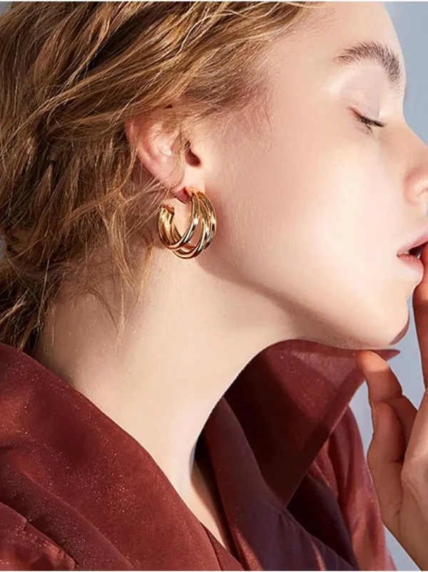 Gold_Premium_Metal_Earrings_For_Women