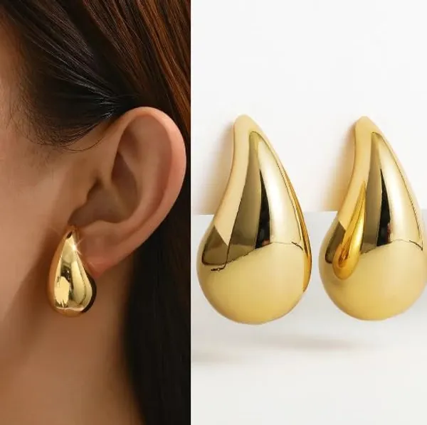 Gold_Premium_Metal_Earrings_For_Women