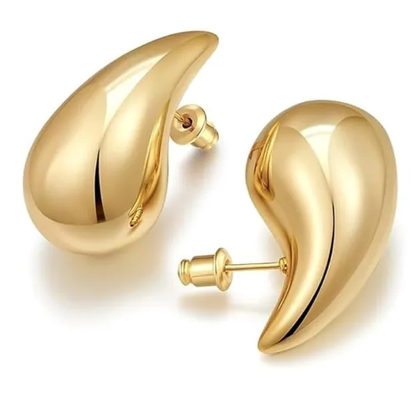Gold_Premium_Metal_Earrings_For_Women