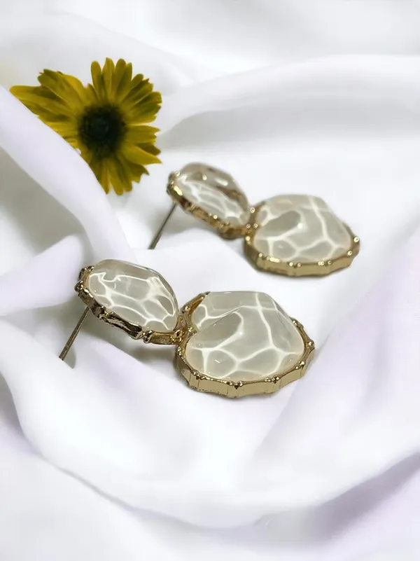White_Premium_Metal_Earrings_For_Women